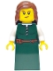 Minifig No: bdp173  Name: Forest Stronghold Peasant - Female