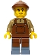 Minifig No: bdp204 Name: Merchant Boat Mechanic - Male, Dark Tan Shirt with Reddish Brown Apron, Sand Blue Legs, Reddish Brown Flat Cap, Stubble Minifig No: bdp204 Name: Merchant Boat Mechanic - Male, Dark Tan Shirt with Reddish Brown Apron, Sand Blue Legs, Reddish Brown Flat Cap, Stubble