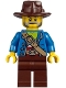 Minifig No: bdp231 Name: Bandit - Male, Blue Coat, Dark Brown Legs, Dark Brown Fedora Minifig No: bdp231 Name: Bandit - Male, Blue Coat, Dark Brown Legs, Dark Brown Fedora