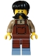 Minifig No: bdp260 Name: Pirate - Male, Reddish Brown Apron, Black Hair and Moustache Minifig No: bdp260 Name: Pirate - Male, Reddish Brown Apron, Black Hair and Moustache