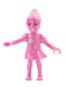 Minifig No: belvfairy04  Name: Belville Fairy - Dark Pink with Stars Pattern (Millimy)