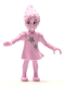 Lot ID: 62179260  Minifig No: belvfairy08  Name: Belville Fairy - Bright Pink with Stars Pattern