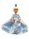 Minifig No: belvfemale32a  Name: Belville Female - Princess Elena, Light Blue Top with Skirt, Crown