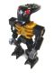 Minifig No: bio015  Name: Bionicle Mini - Barraki Mantax (Pearl Gold Torso)