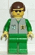 Minifig No: bnk001 Name: Bank - Green Legs, Brown Male Hair Minifig No: bnk001 Name: Bank - Green Legs, Brown Male Hair