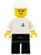 Minifig No: boat003 Name: Boat Worker - Torso with Anchor, Black Legs, White Construction Helmet Minifig No: boat003 Name: Boat Worker - Torso with Anchor, Black Legs, White Construction Helmet