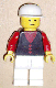 Minifig No: but036  Name: Shirt with 3 Buttons - Red, Red Arms, White Legs, White Cap