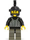 Minifig No: cas023  Name: Fright Knights - Knight 1, Black Dragon Helmet, no Plume