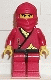 Minifig No: cas050  Name: Ninja - Red