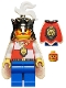Minifig No: cas060  Name: Royal Knights - King, with cape and blue legs