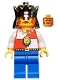 Minifig No: cas060a  Name: Royal Knights - King, with Blue Legs without Cape and Plume