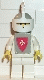 Minifig No: cas083s  Name: Classic - Yellow Castle Knight White Cavalry - with Vest Stickers
