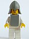 Minifig No: cas084a  Name: Classic - Yellow Castle Knight White