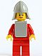 Minifig No: cas088a  Name: Classic - Yellow Castle Knight Red