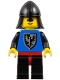 Lot ID: 311540715  Minifig No: cas099  Name: Black Falcon - Black Legs with Red Hips, Black Neck-Protector