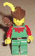 Minifig No: cas140a Name: Forestman - Red, Brown Hat, Yellow Feather, Quiver Minifig No: cas140a Name: Forestman - Red, Brown Hat, Yellow Feather, Quiver