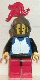 Minifig No: cas185  Name: Breastplate - Blue with Black Arms, Red Legs with Black Hips, Dark Gray Grille Helmet, Red Plume