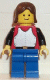 Minifig No: cas197 Name: Breastplate - Red with Black Arms, Blue Legs, Brown Female Hair (6041) Minifig No: cas197 Name: Breastplate - Red with Black Arms, Blue Legs, Brown Female Hair (6041)