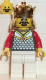 Minifig No: cas205  Name: Chess King, Red Plastic Cape