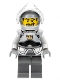 Minifig No: cas335  Name: Fantasy Era - Crown Knight Plain with Breastplate, Helmet with Visor, Curly Eyebrows and Goatee, Dark Bluish Gray Hips and Legs