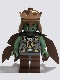 Minifig No: cas420a  Name: Fantasy Era - Troll King with Metallic Copper Crown