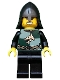 Minifig No: cas439  Name: Kingdoms - Dragon Knight Quarters, Helmet with Neck Protector, Bared Teeth