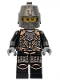 Minifig No: cas468  Name: Kingdoms - Dragon Knight Scale Mail with Chains, Helmet Closed, Gray Beard