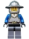 Minifig No: cas517  Name: Castle - King's Knight Scale Mail, Crown Belt, Helmet with Broad Brim, Open Grin