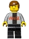 Minifig No: cc4472 Name: Soccer Player Coca-Cola Secret Player B - Silver Minifig No: cc4472 Name: Soccer Player Coca-Cola Secret Player B - Silver
