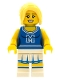 Minifig No: col002  Name: Cheerleader, Series 1 (Minifigure Only without Stand and Accessories)