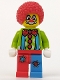 Minifig No: col004  Name: Circus Clown, Series 1 (Minifigure Only without Stand and Accessories)
