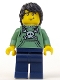 Minifig No: col006  Name: Skater, Series 1 (Minifigure Only without Stand and Accessories)