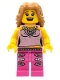 Minifig No: col027  Name: Pop Star, Series 2 (Minifigure Only without Stand and Accessories)