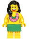 Minifig No: col033  Name: Hula Dancer, Series 3 (Minifigure Only without Stand and Accessories)