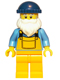 Minifig No: col037  Name: Fisherman, Series 3 (Minifigure Only without Stand and Accessories)