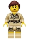 Minifig No: col071  Name: Zookeeper, Series 5 (Minifigure Only without Stand and Accessories)