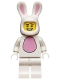 Minifig No: col099  Name: Bunny Suit Guy - Minifigure only Entry