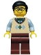 Minifig No: col108  Name: Computer Programmer, Series 7 (Minifigure Only without Stand and Accessories)