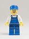 Minifig No: col144  Name: Plumber, Series 9 (Minifigure Only without Stand and Accessories)
