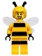 Minifig No: col151  Name: Bumblebee Girl, Series 10 (Minifigure Only without Stand and Accessories)