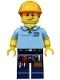 Minifig No: col203  Name: Carpenter, Series 13 (Minifigure Only without Stand and Accessories)