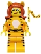 Minifig No: col219  Name: Tiger Woman - Minifigure only Entry
