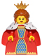 Minifig No: col243  Name: Queen - Minifigure only Entry