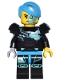 Minifig No: col246  Name: Cyborg, Series 16 (Minifigure Only without Stand and Accessories)