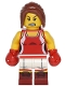 Minifig No: col251  Name: Kickboxer, Series 16 (Minifigure Only without Stand and Accessories)