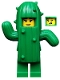 Minifig No: col322  Name: Cactus Girl, Series 18 (Minifigure Only without Stand and Accessories)