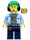 Minifig No: col341  Name: Video Game Champ, Series 19 (Minifigure Only without Stand and Accessories)