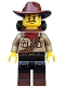 Minifig No: col348  Name: Jungle Explorer, Series 19 (Minifigure Only without Stand and Accessories)