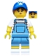 Minifig No: col350  Name: Dog Sitter, Series 19 (Minifigure Only without Stand and Accessories)