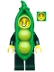 Minifig No: col360  Name: Peapod Costume Girl, Series 20 (Minifigure Only without Stand and Accessories)